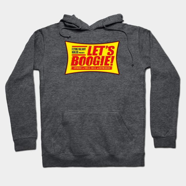 Let's Boogie - 50's Movie Style (Ash) Hoodie by jepegdesign